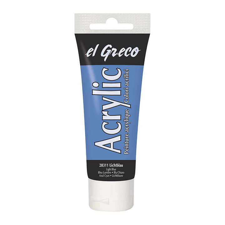 Akrilna boja El Greco 75 ml - izaberite nijansu — slika 4