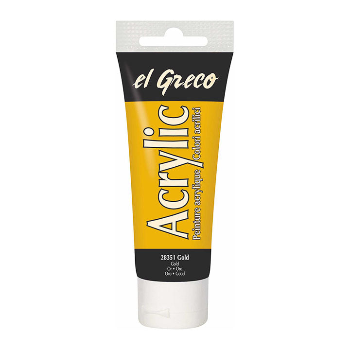 Akrilna boja El Greco 75 ml - izaberite nijansu — slika 39