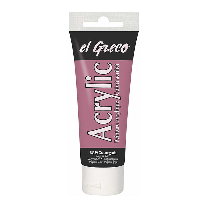 Akrilna boja El Greco 75 ml - izaberite nijansu — slika 34