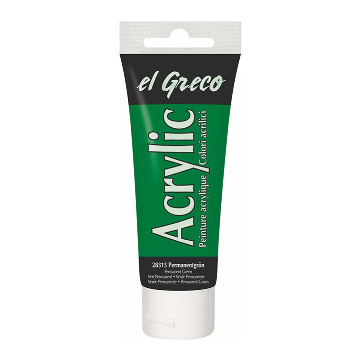 Akrilna boja El Greco 75 ml - izaberite nijansu — slika 8