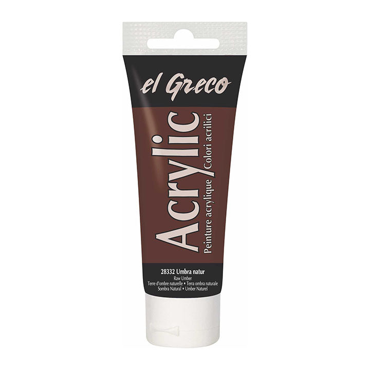 Akrilna boja El Greco 75 ml - izaberite nijansu — slika 27