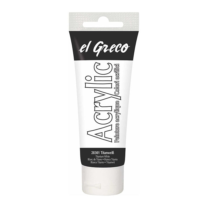 Akrilna boja El Greco 75 ml - izaberite nijansu — slika 2