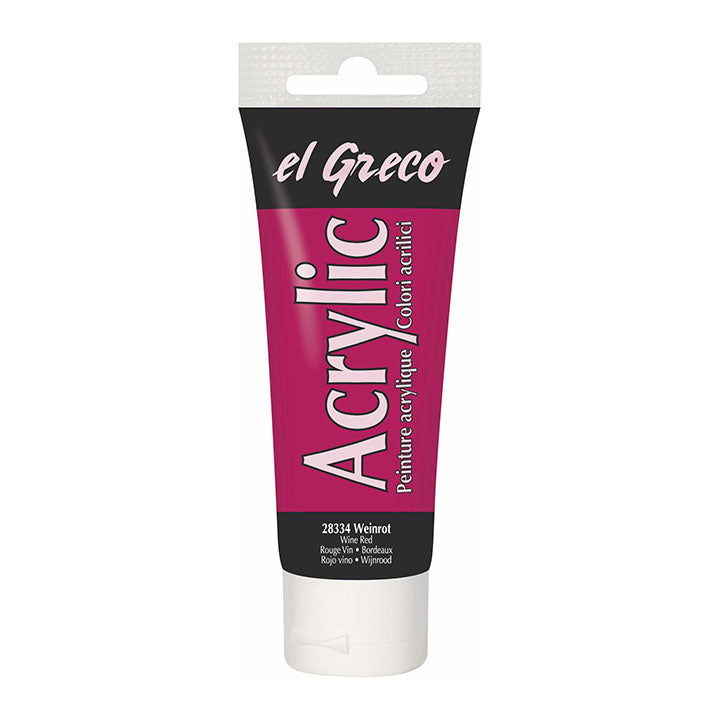 Akrilna boja El Greco 75 ml - izaberite nijansu — slika 29