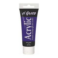 Akrilna boja El Greco 75 ml - izaberite nijansu — slika 3