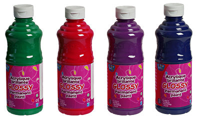 Akrilna boja GLOSSY 500ml