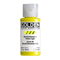 Akrilna boja GOLDEN Fluid 118 ml – 2009 benzimidazolone svijetližuta