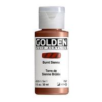 GOLDEN Fluid akrilna boja 30 ml, tečna konzistencija za razne podloge