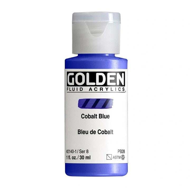 GOLDEN Fluid akrilna boja 30 ml, visoka koncentracija pigmenta