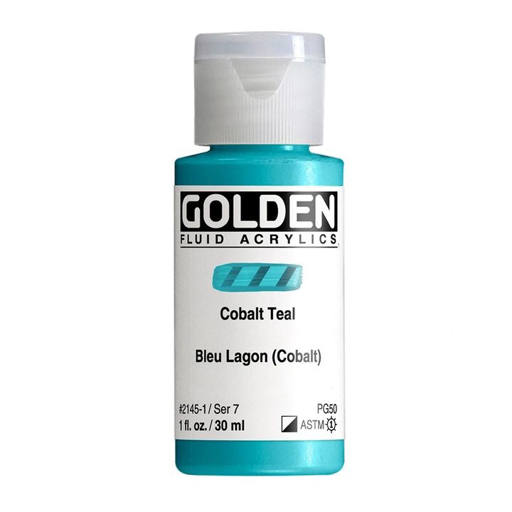 GOLDEN Fluid akrilna boja 30 ml, glatka tekstura za lako nanošenje