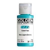 GOLDEN Fluid akrilna boja 30 ml, glatka tekstura za lako nanošenje