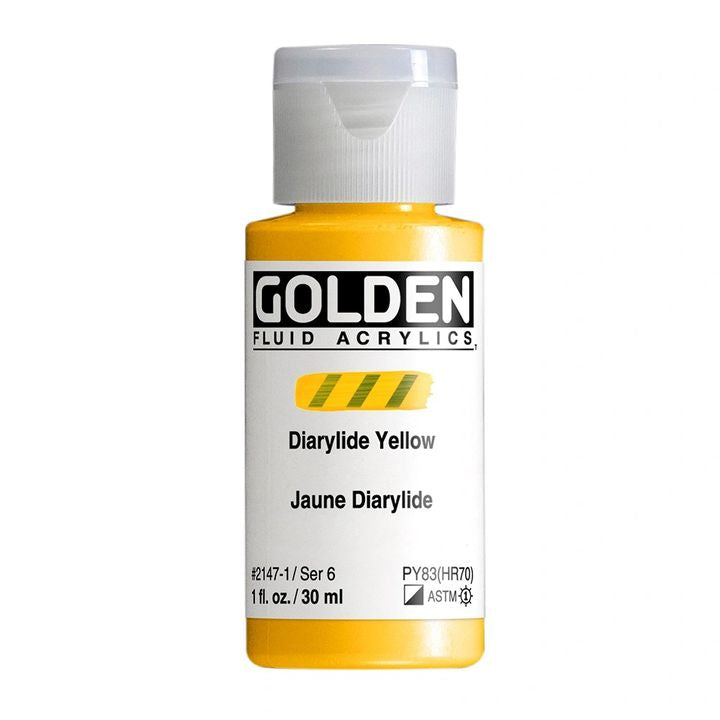 Pregled GOLDEN Fluid akrilne boje od 30 ml, izbor profesionalaca