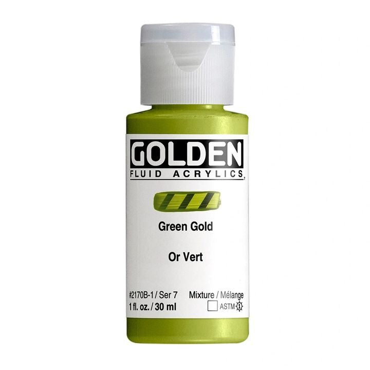 Umjetnička GOLDEN Fluid akrilna boja 30 ml, savršena za miješanje