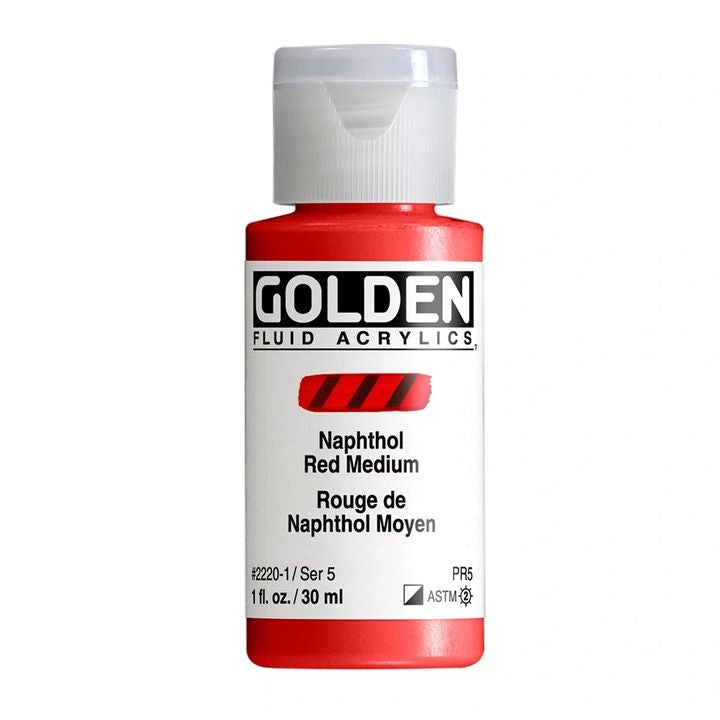 GOLDEN Fluid akrilna boja 30 ml, svestrana boja za kreativne projekte