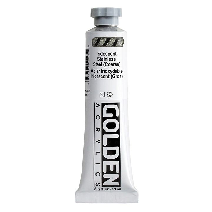 Akrilna boja GOLDEN Heavy Body 59 ml – 4027 čelična (gruba)