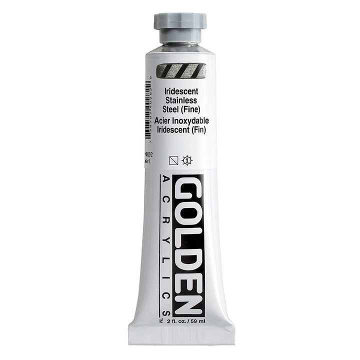Akrilna boja GOLDEN Heavy Body 59 ml – 4028 čelična