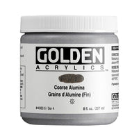 Tuba GOLDEN Heavy Body Coarse Alumina akrilne boje od 118 ml sa teksturom za umjetničko slikanje.