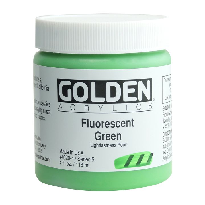Zatvorena tuba GOLDEN Heavy Body fluorescentne boje od 118 ml, idealna za intenzivne efekte.