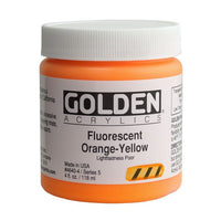 Tuba GOLDEN Heavy Body fluorescentne boje, bogat pigment za umjetničke radove, 118 ml.