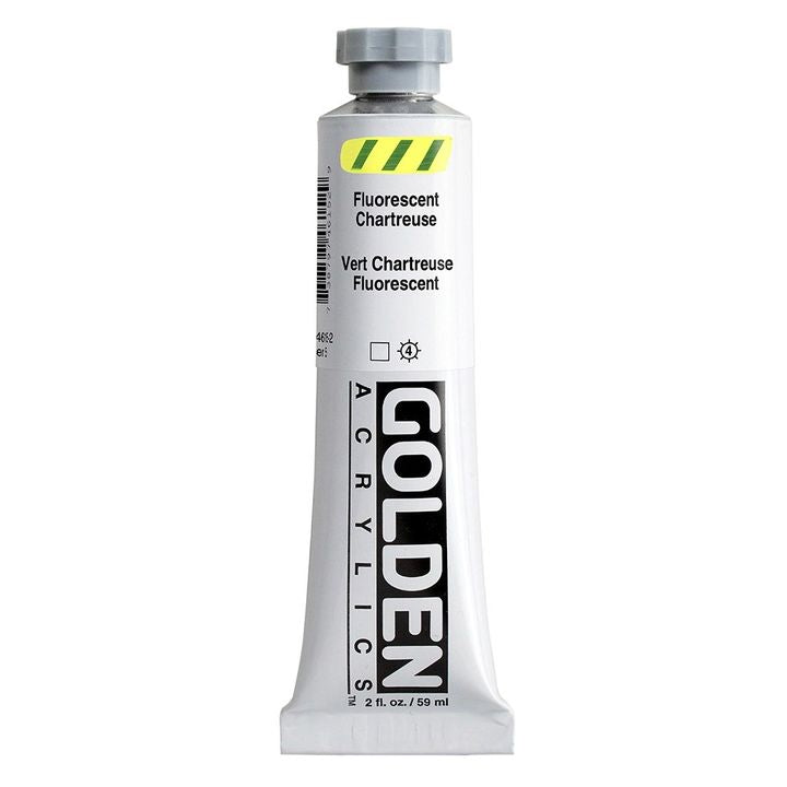 Akrilna boja GOLDEN Heavy Body Fluorescent 59 ml – 4615 chartreuse žuta