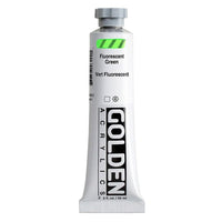 Akrilna boja GOLDEN Heavy Body Fluorescent 59 ml – 4620 zelena