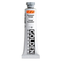 Akrilna boja GOLDEN Heavy Body Fluorescent 59 ml – 4630 narandžasta