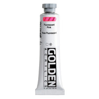 Akrilna boja GOLDEN Heavy Body Fluorescent 59 ml – 4645 roze
