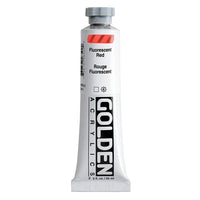 Akrilna boja GOLDEN Heavy Body Fluorescent 59 ml – 4650 crvena