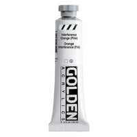 Akrilna boja GOLDEN Heavy Body Interference 59 ml – 4055 narandžasta
