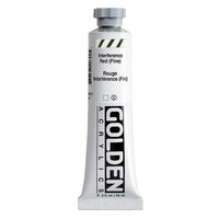 Akrilna boja GOLDEN Heavy Body Interference 59 ml – 4060 crvena