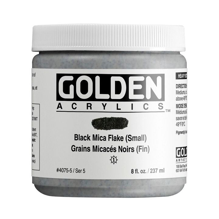 Akrilna boja GOLDEN Heavy Body Mica Flake 118 ml