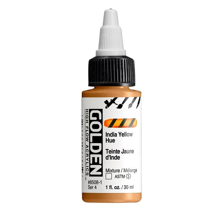 GOLDEN High Flow akrilna boja od 30 ml, savršena za detalje i tehnike miješanja boja.