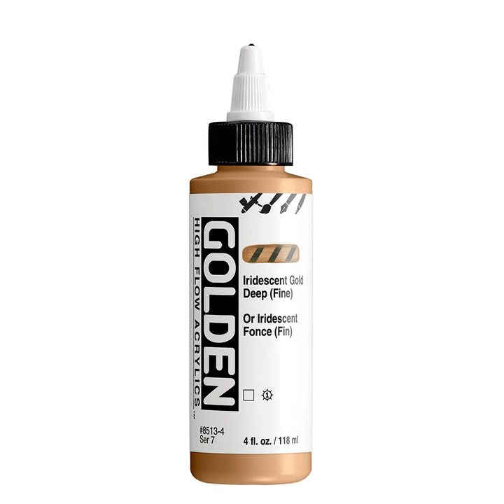 GOLDEN High Flow Iridescent akrilna boja 118 ml, profesionalni umjetnički materijal