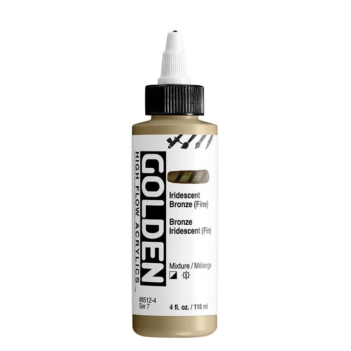 GOLDEN High Flow Iridescent akrilna boja, pakovanje od 118 ml, metalik sjaj