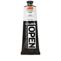 Prikaz GOLDEN OPEN akrilne boje od 148 ml, sporo sušeća tehnologija.