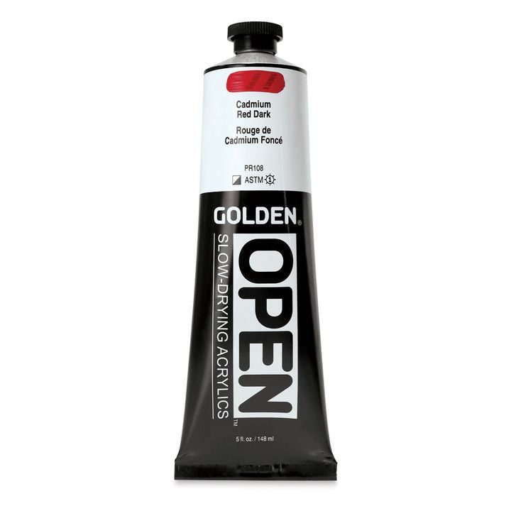 GOLDEN OPEN akrilna boja, 148 ml, tuba sa oznakom boje.