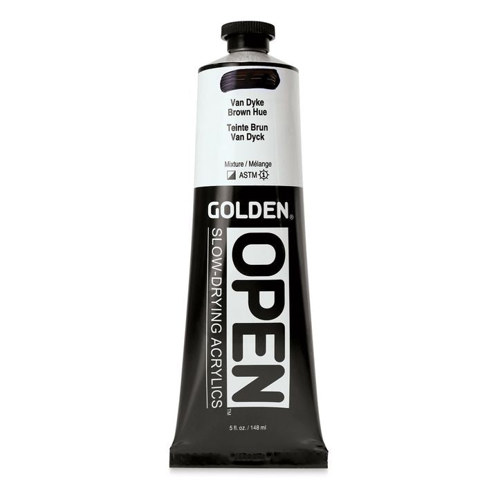 Akrilna boja GOLDEN OPEN Slow-Drying 148 ml | razne nijanse