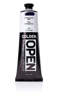 Tuba GOLDEN OPEN akrilne boje od 148 ml, sporo sušeća formula za umjetnike.