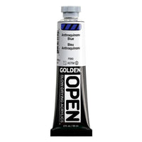 Tuba GOLDEN OPEN akrilne boje od 59 ml, idealna za tehnike dugotrajnog slikanja.