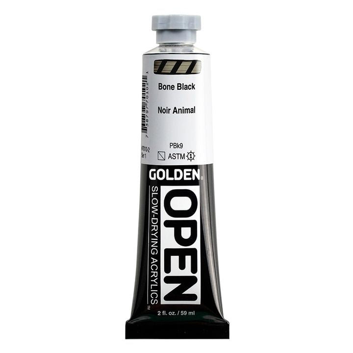 Profesionalna GOLDEN OPEN akrilna boja, 59 ml, za detaljan rad na platnu.