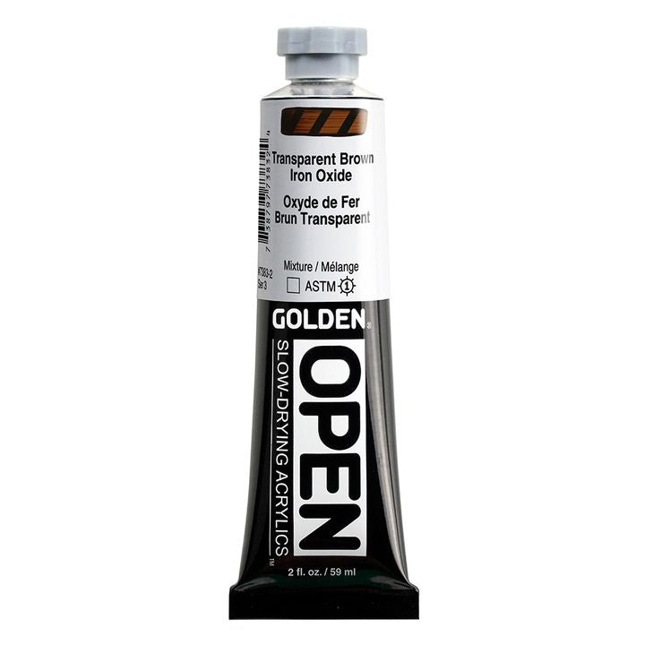 Akrilna boja GOLDEN OPEN Slow-Drying 59 ml | različite nijanse