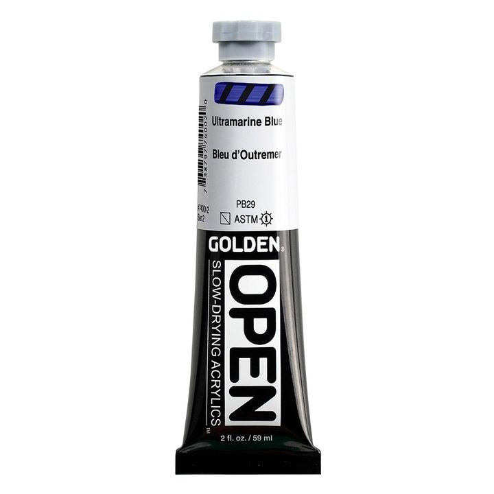 Akrilna boja GOLDEN OPEN Slow-Drying 59 ml | različite nijanse