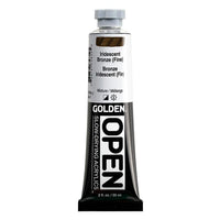 Akrilna boja GOLDEN OPEN Slow-Drying Iridescent 59 ml – 7481 Bronzana Fina