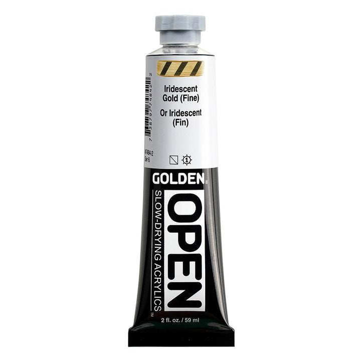Akrilna boja GOLDEN OPEN Slow-Drying Iridescent 59 ml