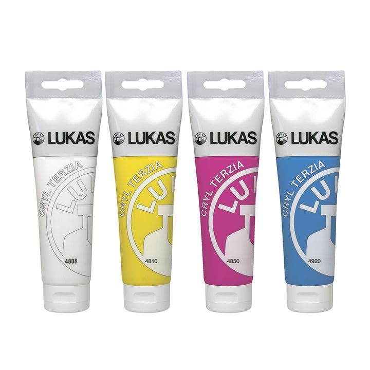 Akrilna boja LUKAS Terzia 125 ml u bijeloj nijansi