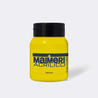 Akrilna boja MAIMERI Acrilico 500 ml – Permanentna žuta limun