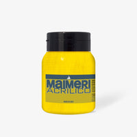 Akrilna boja MAIMERI Acrilico 500 ml – Zeleno zlatna