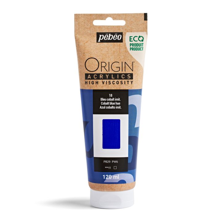 Pebeo ORIGIN akrilna boja 120 ml u tubi, bijela nijansa
