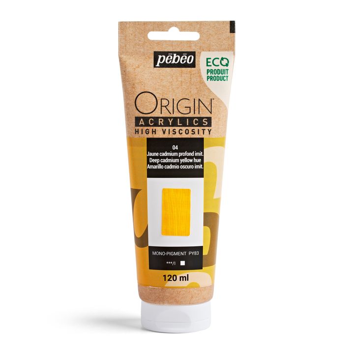 Pebeo ORIGIN akrilna boja 120 ml u tubi, crna nijansa
