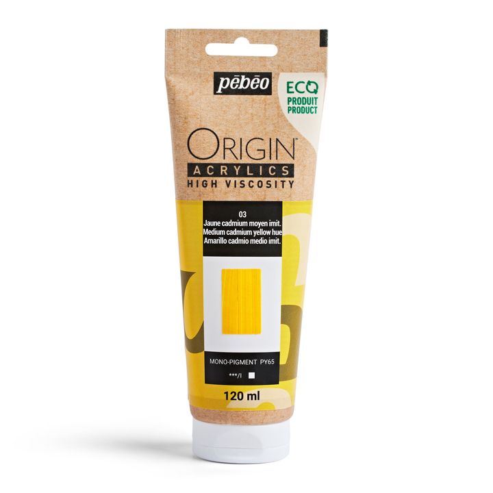 Pebeo ORIGIN akrilna boja 120 ml u tubi, zelena nijansa