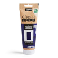 Pebeo ORIGIN akrilna boja 120 ml, tekstura boje na papiru